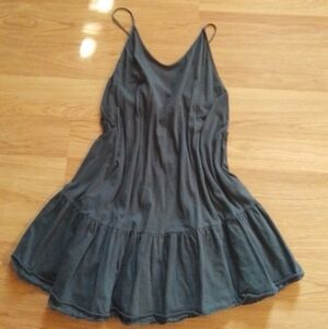 We The Free Charcoal Mini Dress